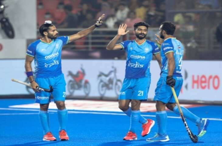 Hockey WC-2023: दक्षिण अफ्रीका को 5-2 से हराकर अर्जेंटीना के साथ नौवें स्थान पर रहा भारत