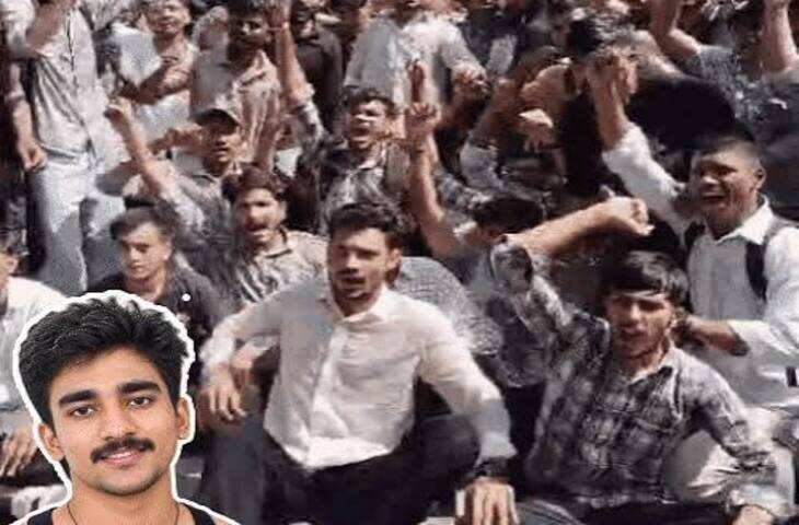कोटा RTU हॉस्टल में फर्स्ट ईयर के छात्र की मौत, वीडियो में देंखे छात्रों का आरोप- सांप ने काटा; प्रदर्शन के दौरान पुलिस ने किया लाठीचार्ज