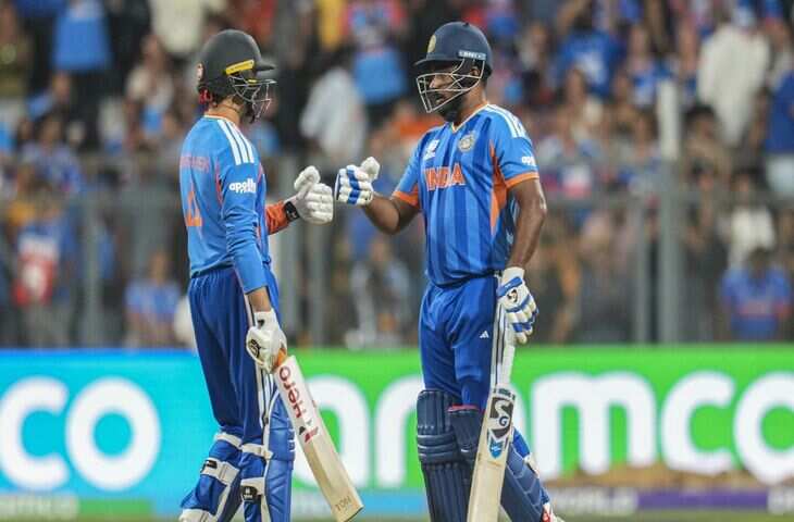 IND vs NZ 1st T20 Live: भारत का तूफानी आगाज, 4 ओवर में ठोके 68 रन! संजू सैमसन-अभिषेक शर्मा की ताबड़तोड़ बल्लेबाजी