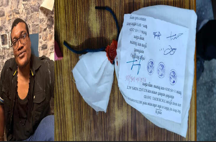 जयपुर में ऑपरेशन &lsquo;क्लीन स्वीप&rsquo; में नाइजीरियन नागरिक गिरफ्तार, फुटेज में देखें 55 लाख की कोकीन और MD बरामद&nbsp;