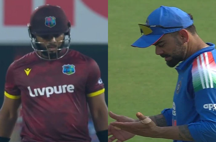 IND VS WI Live Update :&nbsp;वेस्टइंडीज के खिलाफ भारत को बड़ा झटका: बिना खाता खोले आउट हुए विराट कोहली, 9 रन पर गिरे 2 विकेट