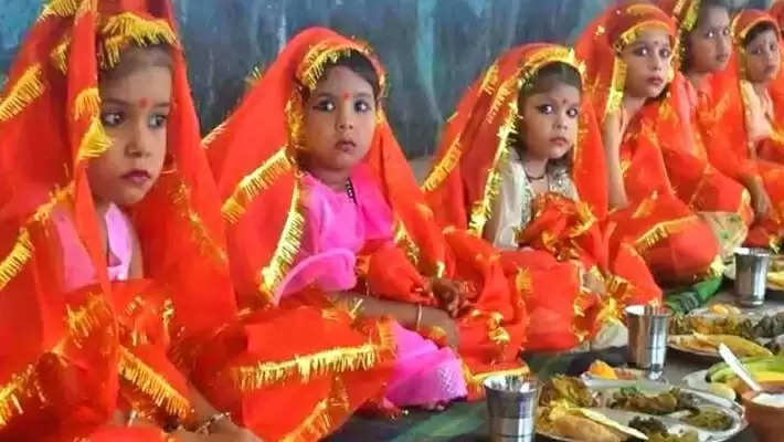 Chaitra navratri 2024 navami kanya puja vidhi and muhurta 