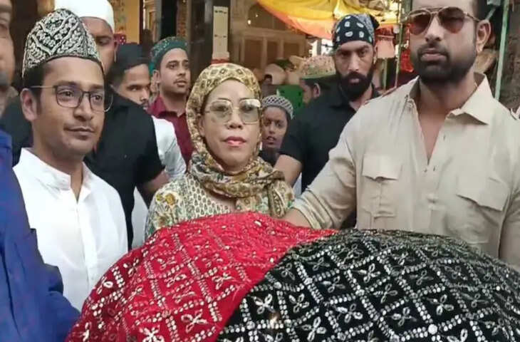 तलाक की खबरों के बीच मशहूर बॉक्सर मैरी कॉम पहुंची अजमेर दरगाह, जानें चादर पेशी के बाद क्या कहा