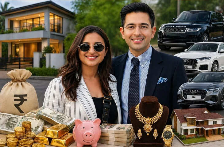 क्या सच में सिर्फ ₹50 लाख है संपत्ति के मालिक है राघव चड्ढा ? जानिए दौलत के मामले में&nbsp;Parineeti Chopra से कितने पीछे&nbsp;