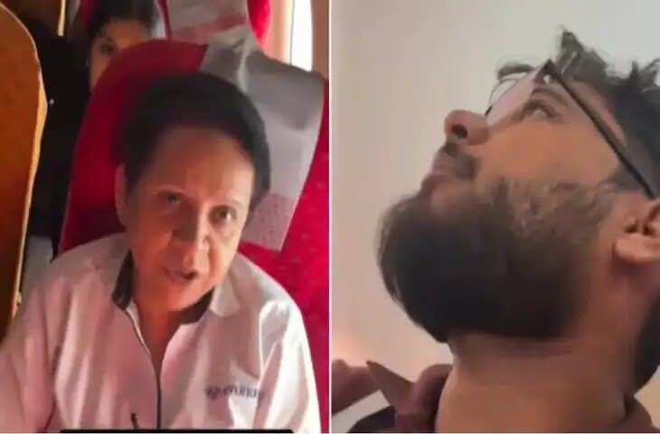 मराठी नहीं आती, मुंबई उतर फिर दिखाती हूं गुंडागर्दी&hellip;फ्लाइट में महिला ने धमकाया, देखें VIDEO