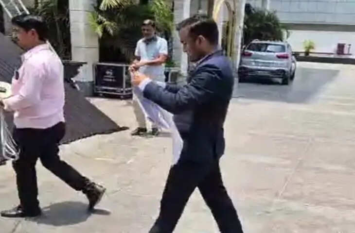 लखनऊ का सेवी ग्रैंड होटल फिर विवादों में: पार्किंग की जगह बेसमेंट में चल रहा बैंक्वेट हॉल, 2022 की आग के बाद भी नहीं बदली व्यवस्था