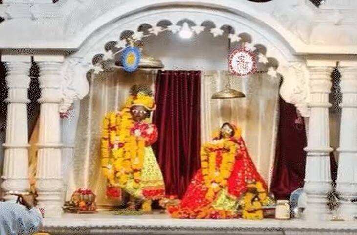 भरतपुर बिहारी जी मंदिर में हीरा चोरी मामले ने पकड़ा तूल, मूर्ति से निकाला गया रत्न; दानदाता ने कहा- यह मेरा दान किया हुआ हीरा नहीं