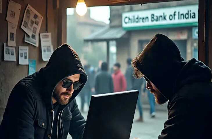 साइबर ठगों का नया हथकंडा, चिल्ड्रन बैंक ऑफ इंडिया के नाम से ठगे ₹3 करोड़, बचने के लिए जंगल में थे छिपते