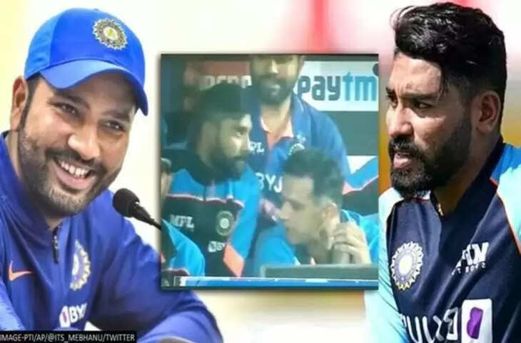 Rohit Sharma mohammed siraj