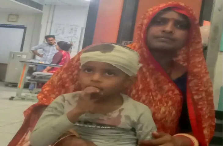 मेले में तलवार लेकर युवक ने मचाया उत्पात, पुलिसकर्मी भी भागे, मासूम पर हमला