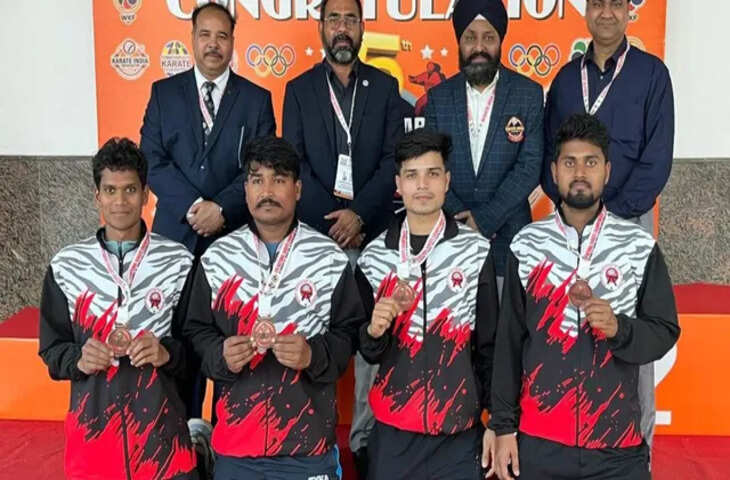 दिल्ली में कियो नेशनल कराटे चैंपियनशिप: उत्तर प्रदेश के खिलाड़ियों ने जीते पांच पदक
