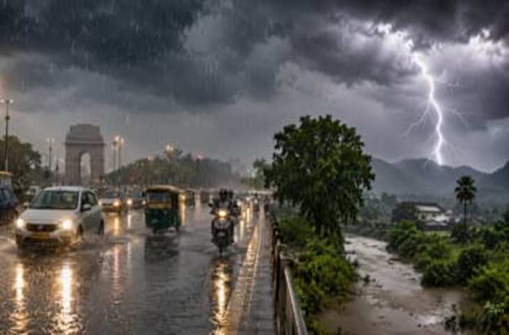 Delhi Weather Today: दिल्ली-NCR में आज झमाझम बारिश के आसार, 15 सितंबर को भी अलर्ट