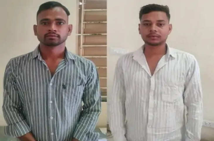 हत्या के प्रयास के मामले में फरार दो बदमाश गिरफ्तार, दोनों पर था 5-5 हजार रुपए का इनाम