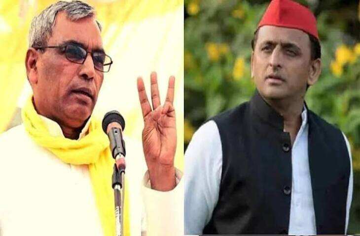 राजभर का अखिलेश पर निशाना: बोले- लाल छोड़ नीली टोपी पहन लें, सपा के बहकावे में नहीं आएंगे दलित