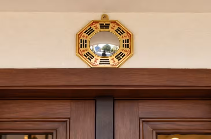 Bagua Mirror at Main Door: घर के मुख्य द्वार पर बागुआ मिरर लगाने की मान्यता, जानें सही तरीका