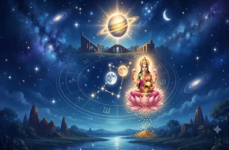 महालक्ष्मी योग 2026: सूर्य ग्रहण से पहले चमकेगी इन 4 राशियों की किस्मत, करियर, कारोबार और धन में होगा बड़ा लाभ