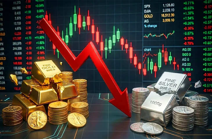 Gold Price Crash: ट्रंप के बड़े बयान के बाद सोना ₹2300 और चांदी ₹7000 सस्ती, जानें आज 24K गोल्ड का नया रेट​​​​​​​