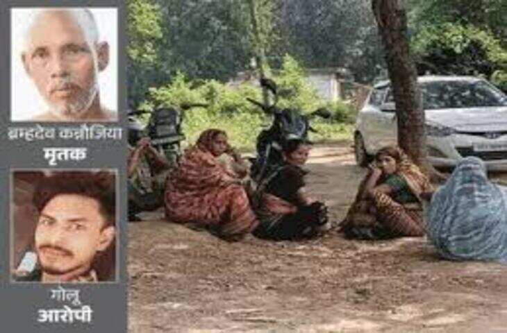 गोरखपुर में सनसनीखेज वारदात, वीडियो में जाने शादी न होने से नाराज बेटे ने पिता की कुल्हाड़ी से हत्या की