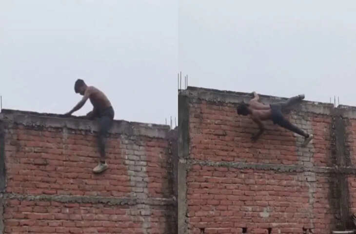 बॉडी बनाने के लिए शख्स ने ग्रेविटी के नियमो की उड़ाई धज्जियां, वीडियो देख आप भी रह जाएंगे हैरान&nbsp;