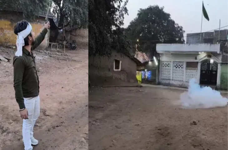 मोजाहिदपुर में बदमाशों ने पिस्तौल लहराकर रंगदारी मांगी और बम धमाका कर दहशत फैलाई