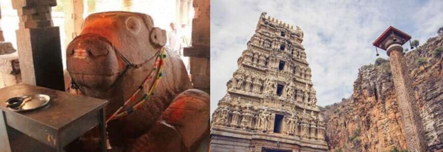 yaganti uma maheshwara temple in Kurnool Andhra prades