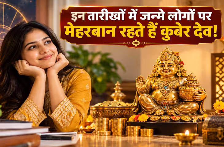 इन 3 तारीखों में जन्मे लोगों पर रहती है कुबेर की कृपा! धन-दौलत और प्रॉपर्टी के मामले में होते हैं बेहद लकी