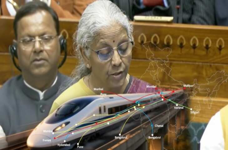 '320 KMPH स्पीड वाली बुलेट ट्रेन, 5500 करोड़&hellip;' जाने इस साल के आम बजट में राजधानी को क्या मिला ?