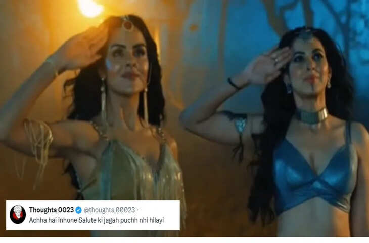 नागिन सीरियल के किरदारों का &lsquo;रॉकेट लॉन्च&rsquo; पर रिएक्शन वायरल, सोशल मीडिया पर मचा हंगामा