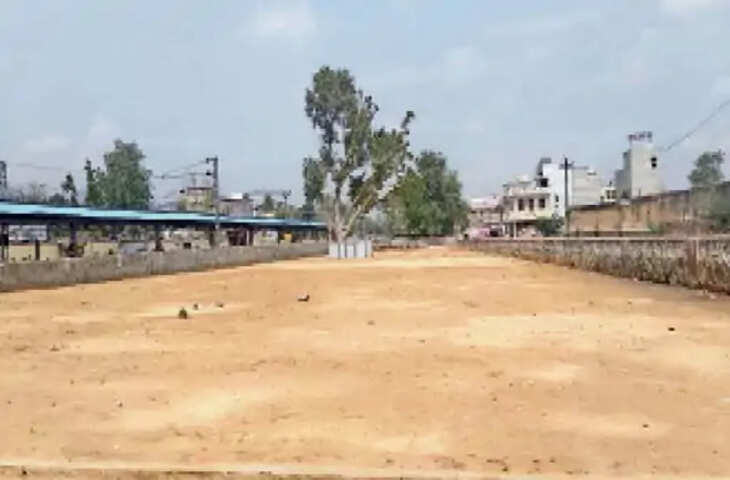 Alwar रेलवे स्टेशन के दूसरे प्रवेश द्वार का निर्माण कार्य 4 माह से बंद है