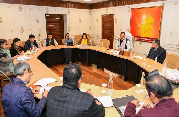 मुख्यमंत्री भजनलाल शर्मा ने &lsquo;ग्लोबल राजस्थान एग्रीटेक मीट&ndash;2026&rsquo; की तैयारियों की समीक्षा की, 22 जनवरी को किया जाएगा विशेष ग्राम सभा का आयोजन