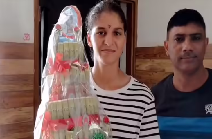 विश्व मुक्केबाजी चैंपियन जैस्मिन लंबोरिया का घर पर भव्य स्वागत