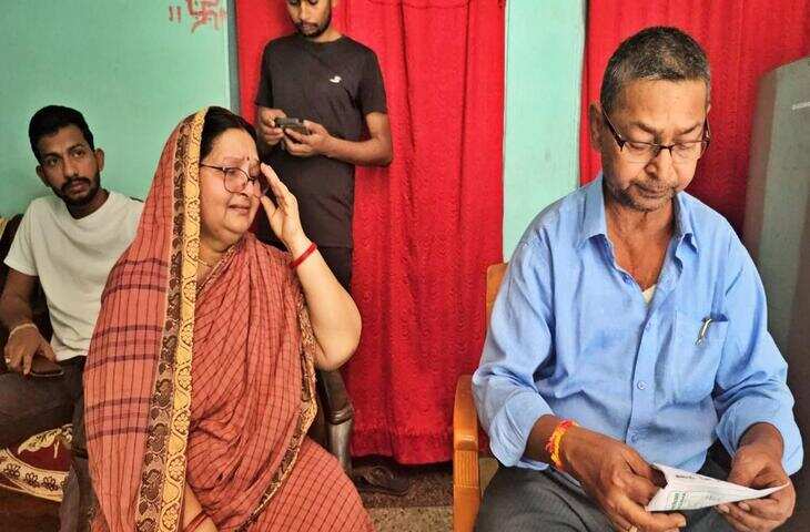 मनीष रंजन के परिजनों ने की आतंकियों के खिलाफ कार्रवाई की मांग