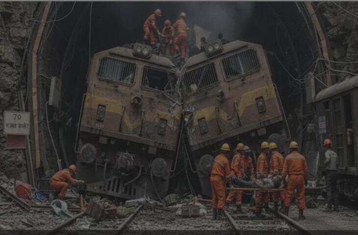 चमोली में रेल दुर्घटना का डरावना मंजर! सुरंग में ट्रेनों में भीषण टक्कर, 70 लोग बुरी तरह घायल&nbsp;