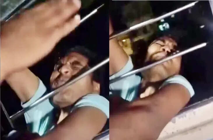 Viral Video: 'हाथ टूट जाएगा भैया...' मोबाइल स्नैचिंग की कोशिश कर रहे चोर का यात्रियों ने ऐसा हाथ पकड़ा कि मांगने लगा रहम