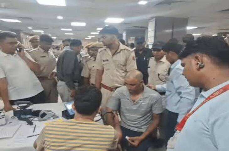 डकैत जगन गुर्जर के भाई पप्पू गुर्जर को अजमेर हाई सिक्योरिटी जेल से दौसा सेंट्रल जेल भेजा गया, वीडियो में जाने कड़ी सुरक्षा में हुई शिफ्टिंग
