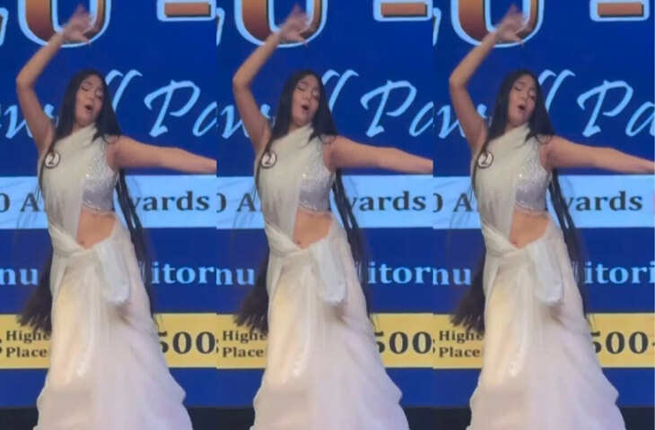 'मलाईदार साड़ी और दूध जैसा हुस्न...' हरयाणवी गाने पर लड़की के ठुमकों ने मचाया गदर, वीडियो देख आप भी हार बैठेंगे दिल&nbsp;