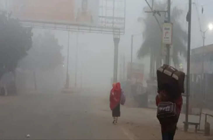 उत्तर प्रदेश में बारिश के थमते ही बढ़ी ठंड, कई जिलों में घना कोहरा और दृश्यता शून्य के करीब