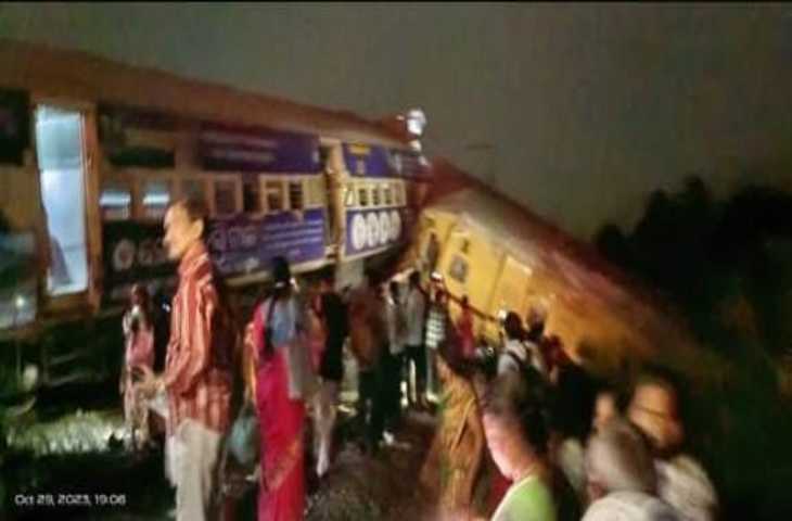 Andhra Pradesh Trains Collision आंध्र में 2 ट्रेनों की टक्कर में 6 की मौत, 40 से ज्‍यादा घायल, हेल्पलाइन शुरू