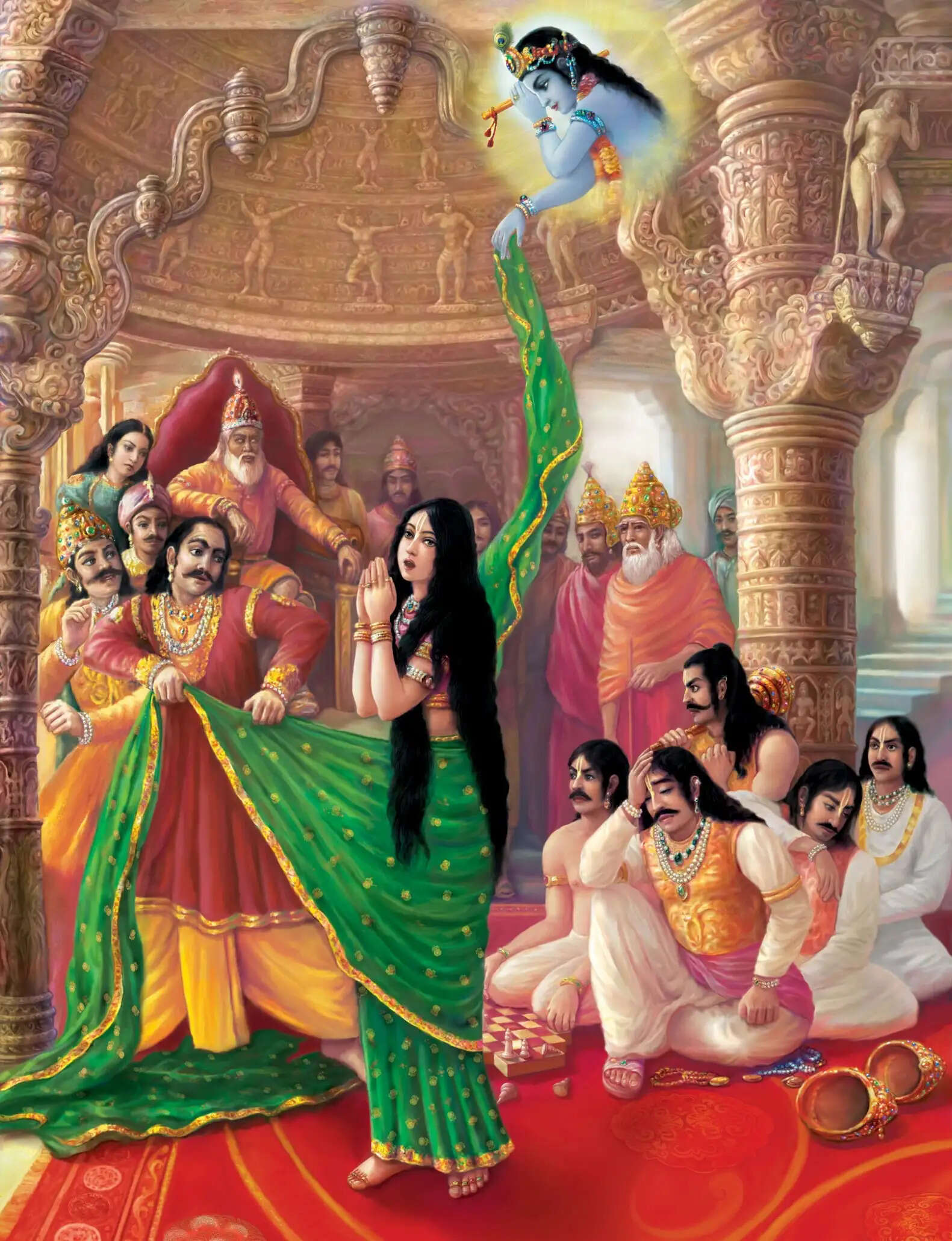 Mahabharata how draupadi died know the story behind
