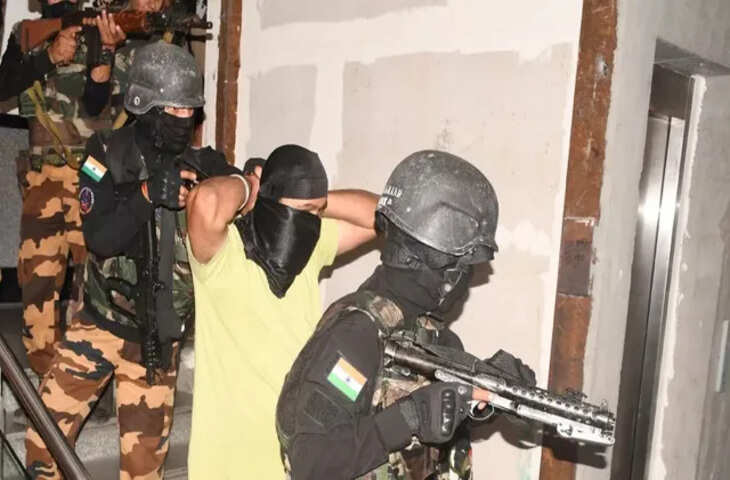 पटना के बापू टावर में सुरक्षा एजेंसियों की संयुक्त मॉक ड्रिल, आतंकियों से बंधकों को छुड़ाने का किया अभ्यास