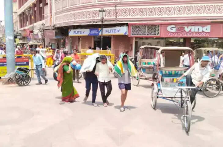 मानसून से पहले गर्मी ने फिर बढ़ाया असर, तापमान 40 डिग्री तक पहुंचा