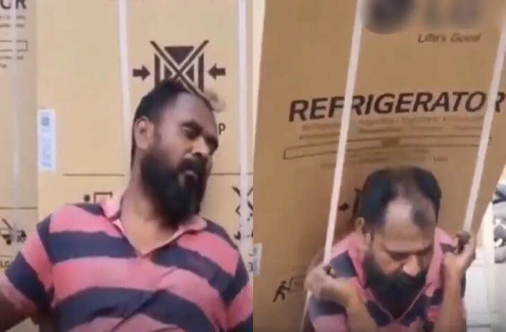 इस वायरल वीडियो को देखने के बाद समझ आयेगा&nbsp;पिता का संघर्ष और जिम्मेदारी का बोझ, देखकर भर आएंगी आँखें&nbsp;