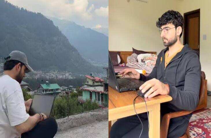 Work From Home का बेस्ट बजट प्लान: मनाली या गोवा? शख्स का वीडियो इंटरनेट पर मचा रहा धूम