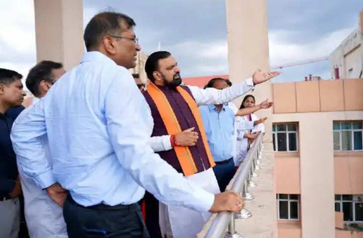 सीएम ने किया पटना एम्स का निरीक्षण, स्वास्थ्य सुविधाओं के विस्तार और जरूरतें पूरी करने का दिया आश्वासन