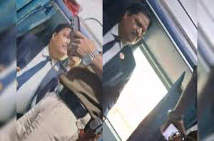मथुरा-गाड़ी में महिला यात्री ने टीटीई के खिलाफ दर्ज कराई शिकायत, वीडियो में देंखे आरोप- अभद्र व्यवहार और धमकी
