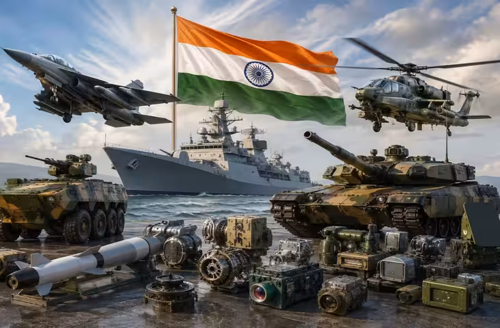 भारत का बड़ा डिफेंस प्लान! देश में ही बनेंगे 405 रक्षा सामान, 3070 करोड़ रुपये का कारोबार, विदेशी निर्भरता होगी कम