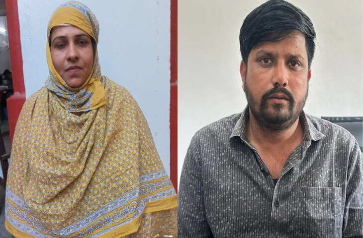 झुंझुनूं में  प्रेमी संग मिलकर पत्नी ने पति को सुसाइड के लिए किया मजबूर, दोनों गिरफ्तार