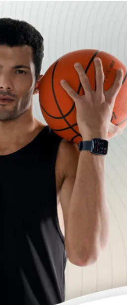 This smart watch supports iPhone-Android