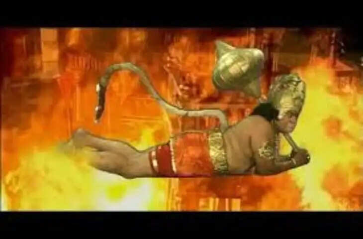 पैरलल वर्ल्ड में लंका दहन करते दिखाई दिए बजरंगबली, AI की रामायण देख यूजर्स बोले- 'जय श्रीराम'