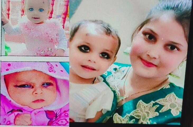 25 साल की निदा और दो मासूम बच्चियों की मौत, परिवार में पसरा मातम